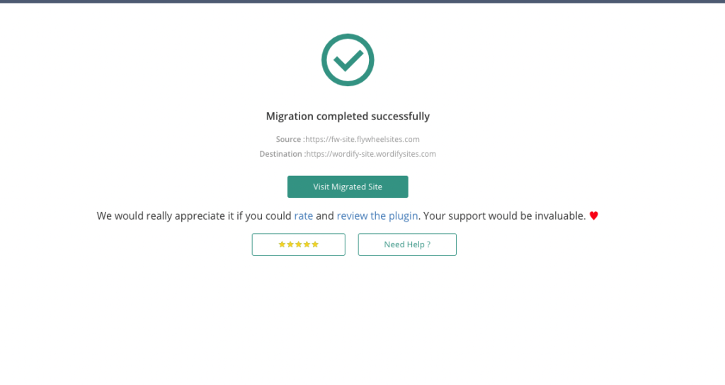 Migrate Guru Migration Complete