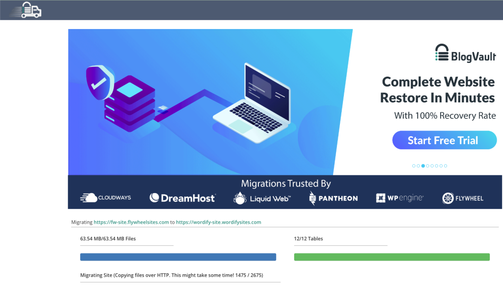 Migrate Guru Migration In Progress