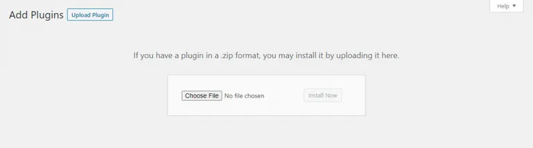How to install a WordPress plugin through upload