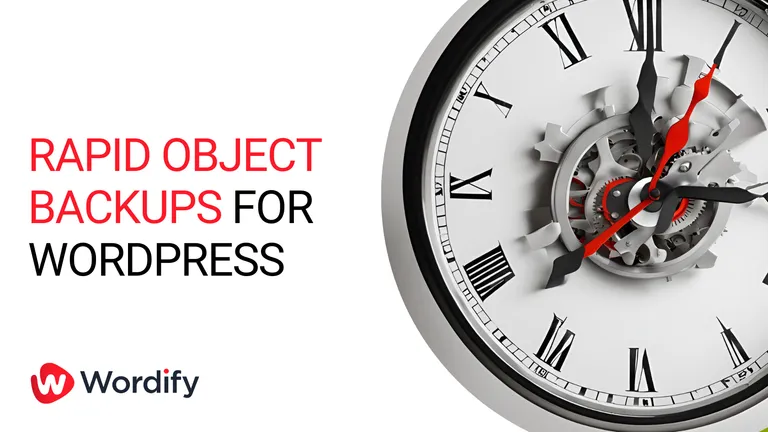 Rapid Object Backups – Faster WordPress Backups