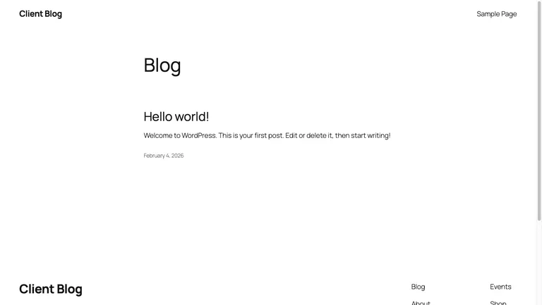 The test site loading normally again after WP Rocket was deactivated